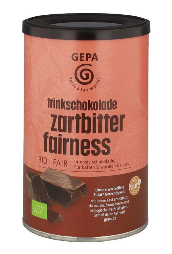 Produktfoto zu Trinkschokolade Zartbitter 250g