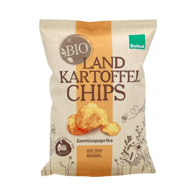 Produktfoto zu Kartoffelchips Gemüsepaprika 125g