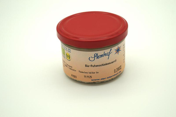 Produktfoto zu Putenschinkenwurst 200g