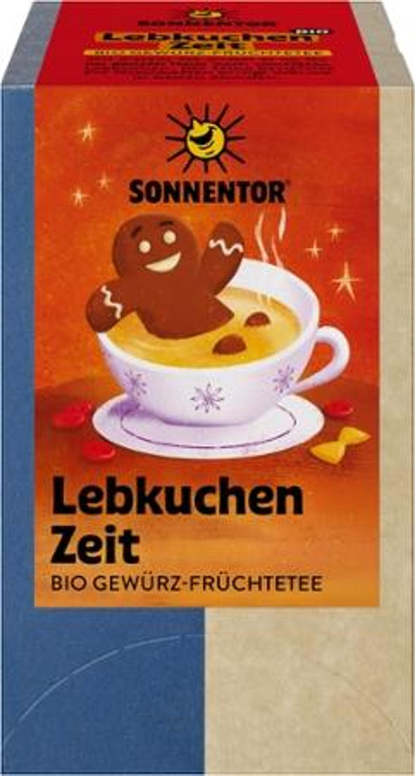 Produktfoto zu Sonnentor Lebkuchen Zeit Tee 18 Beutel