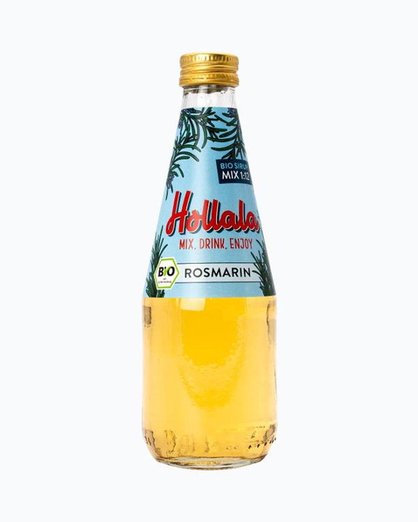 Produktfoto zu Hollala - Sirup Rosmarin 0,33L