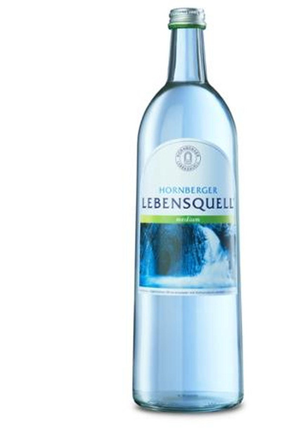 Produktfoto zu Hornberger Mineralwasser medium 1L
