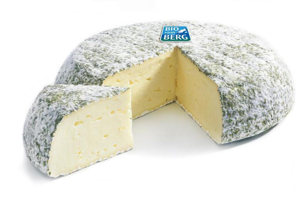 Produktfoto zu Kolsasser Korbkäse Bärlauch aus Heuchmilch
