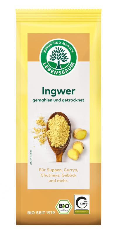 Produktfoto zu Ingwer gemahlen 40g