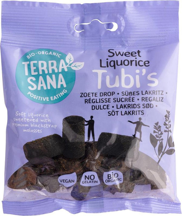 Produktfoto zu "Tubi's" Süße Lakritze 100g
