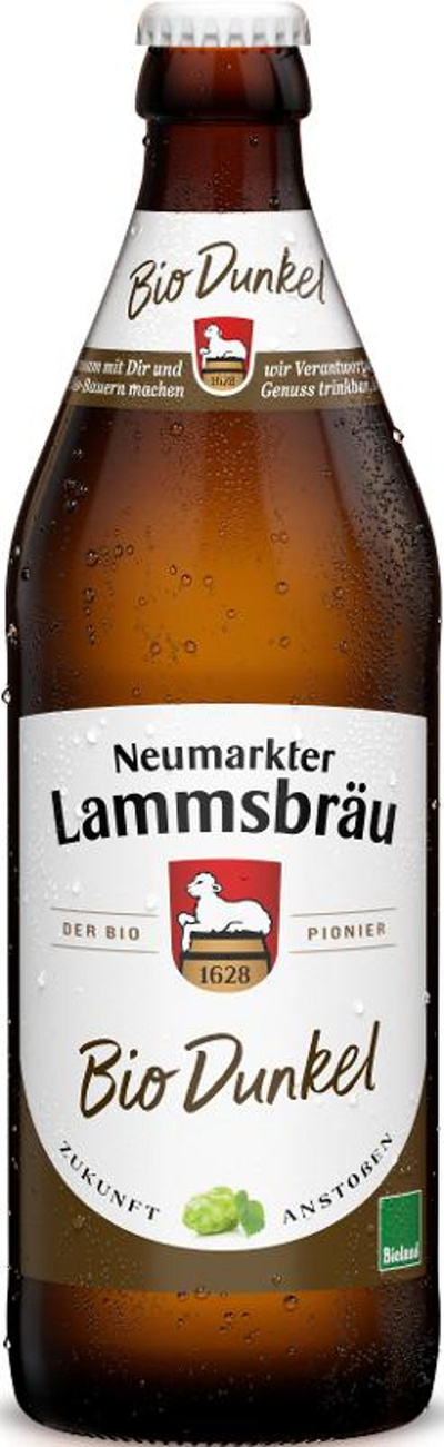 Produktfoto zu Lammbräu Dunkel 10*0,5l