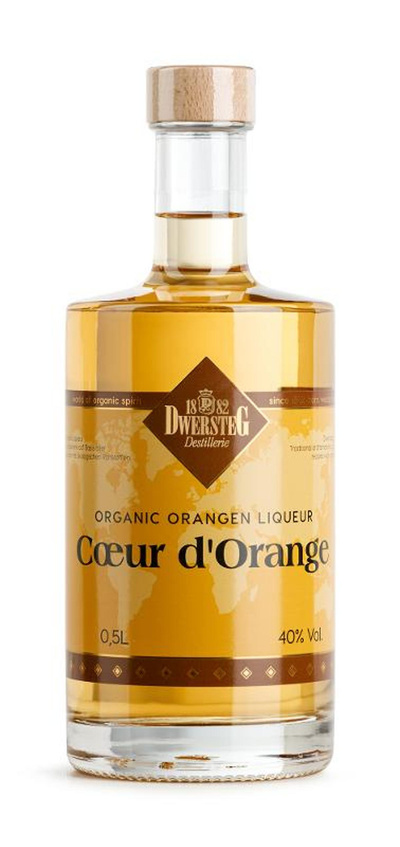 Produktfoto zu Dwersteg Orangen-Liqueur 0,5L