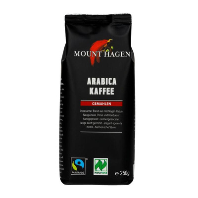 Produktfoto zu Röstkaffee Arabica gemahlen 250g