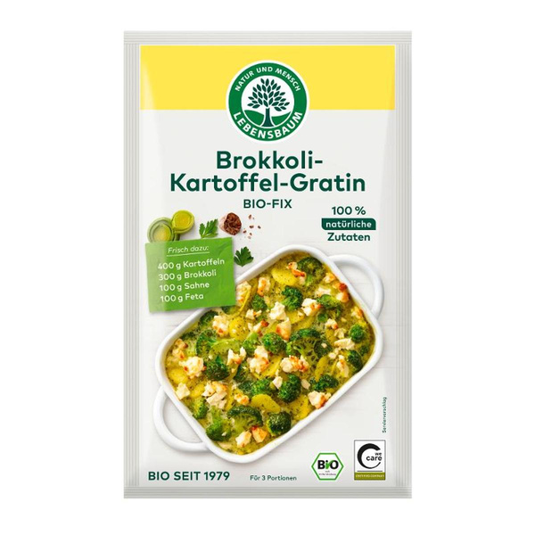 Produktfoto zu Fix-Mischung Brokkoli-Kartoffel-Gratin für 3 Portionen