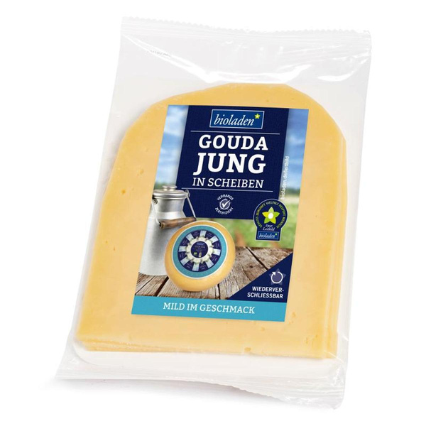 Produktfoto zu Gouda jung  Scheiben 150g