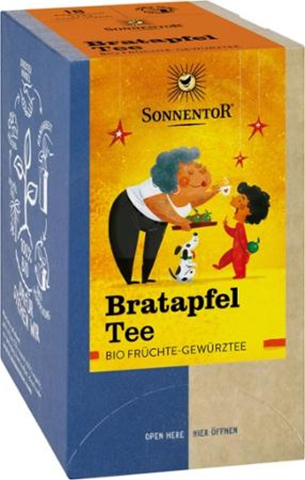 Produktfoto zu Bratapfel Tee 18 Beutel