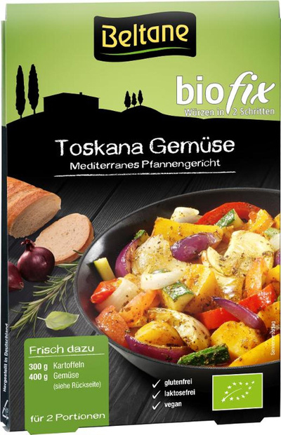Produktfoto zu biofix Toskana Gemüse 2 Portionen
