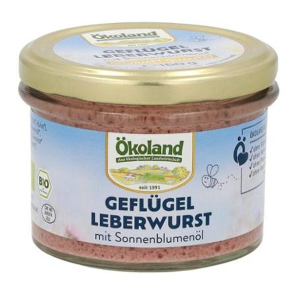 Produktfoto zu Geflügel-Leberwurst im Glas 160g