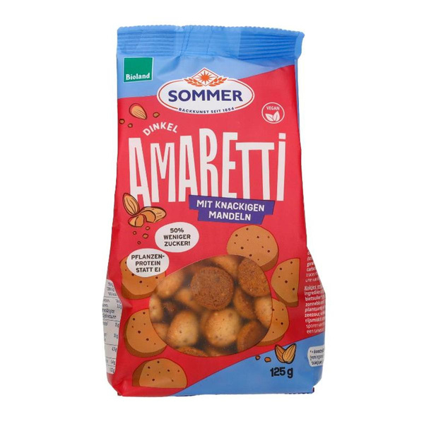 Produktfoto zu Dinkel Amaretti 125g