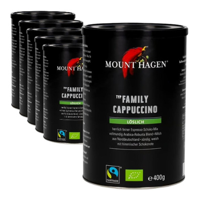 Produktfoto zu Family Cappuccino 6x400g