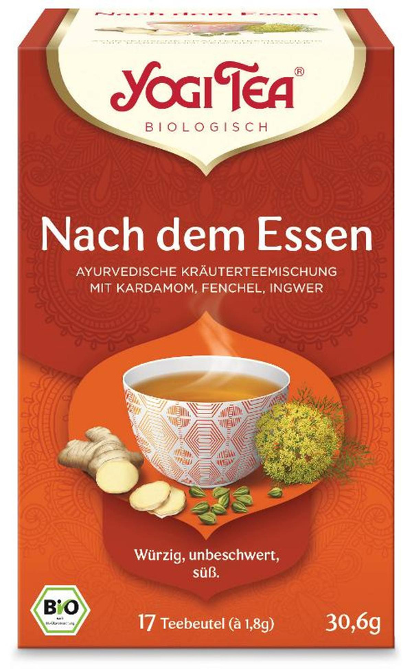 Produktfoto zu YogiTea Nach dem Essen 17 Beutel