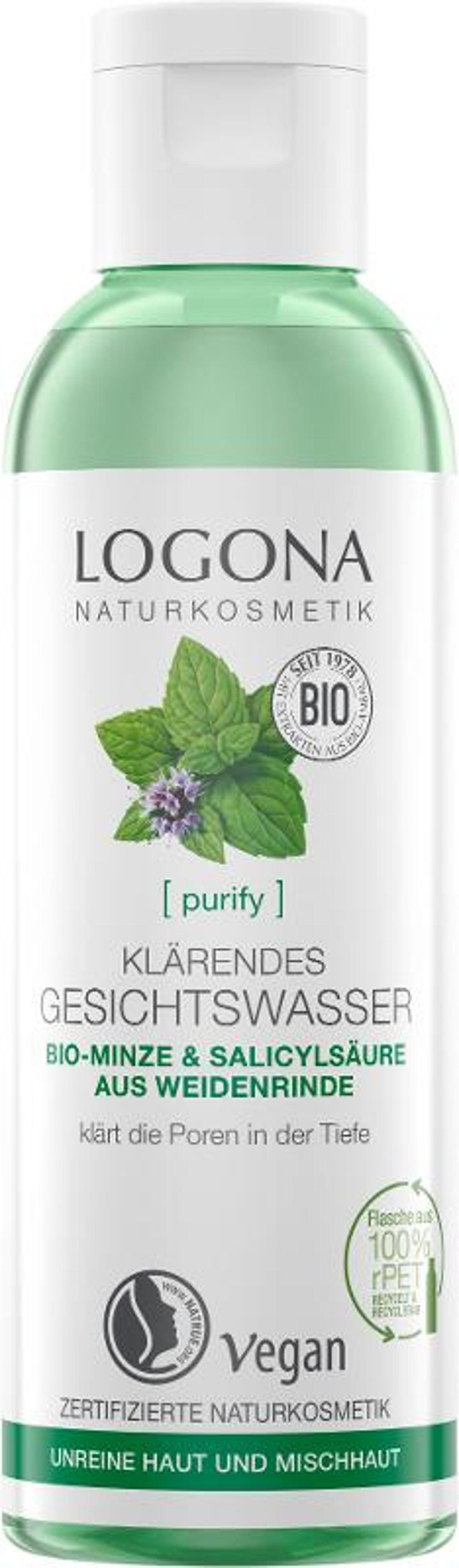 Produktfoto zu [purify] Klärendes Gesichtswasser 125ml