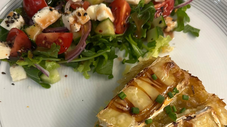 Rezeptbild für Kartoffeltarte mit Camembert