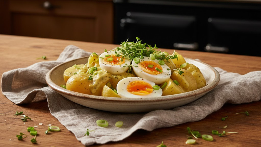 Rezeptbild für Eier in Senfsahne