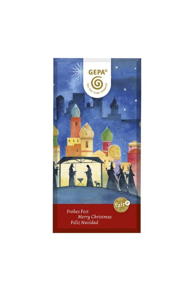 Produktfoto zu Weihnachts-Schokolade Vollmilch 100g