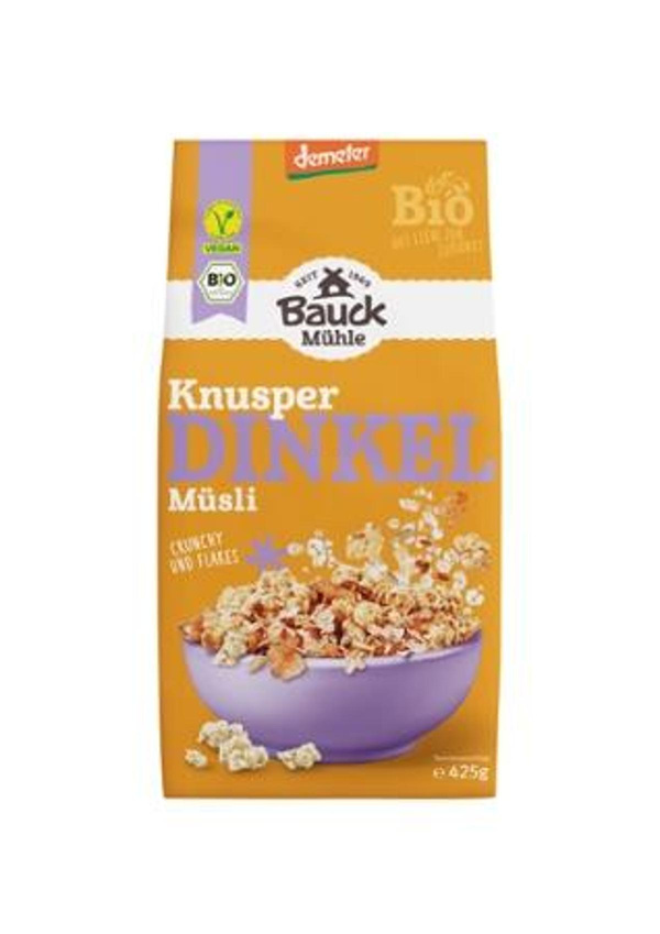 Produktfoto zu Knusper Dinkel Müsli 425g