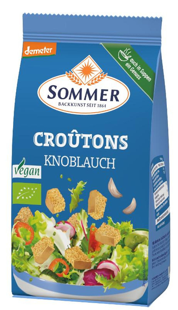 Produktfoto zu Croutons Knoblauch- geröstet vegan