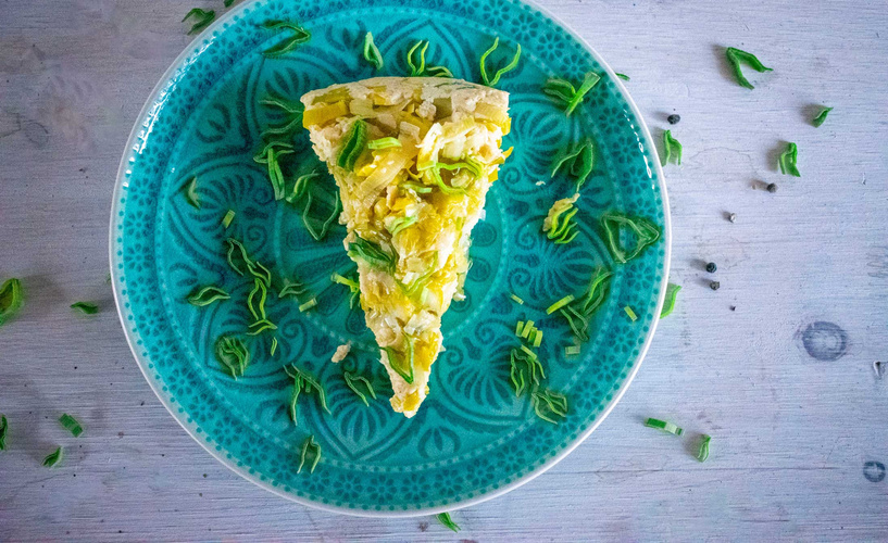 Rezeptbild für Lauchkuchen