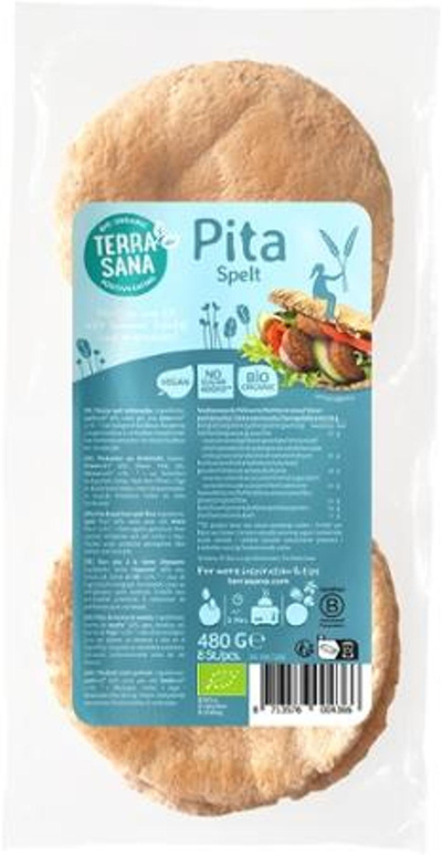 Produktfoto zu Pita-Taschen 2x4 Stück 480g