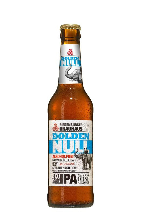Produktfoto zu Riedenburger Dolden Null IPA alkoholfrei 0,33L