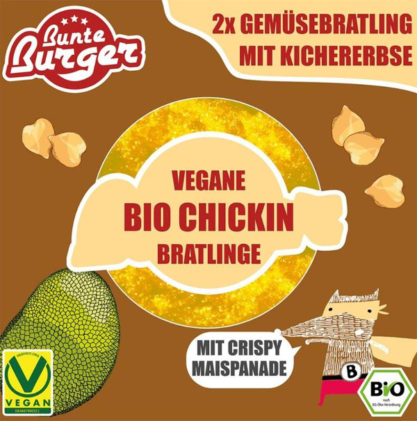 Produktfoto zu Bratling Chickin Vegan