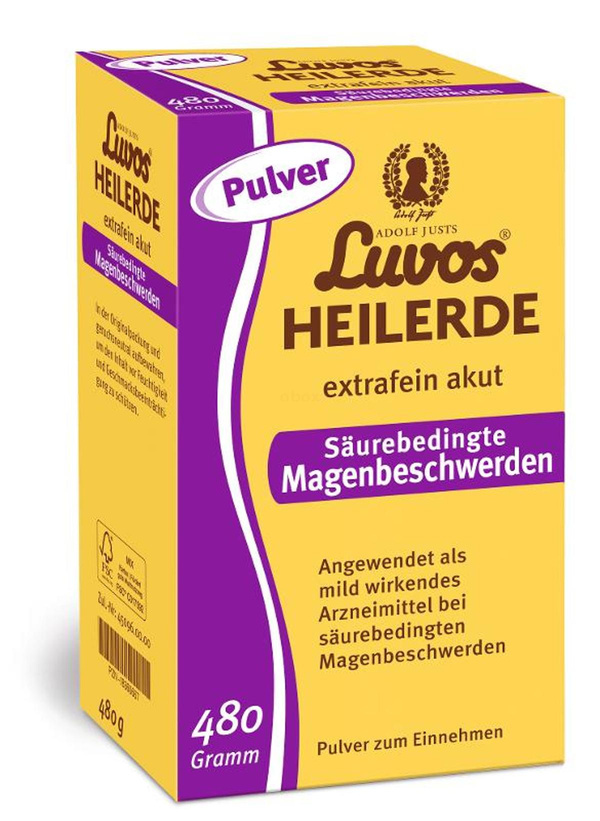 Produktfoto zu Heilerde extrafein akut Pulver 480g