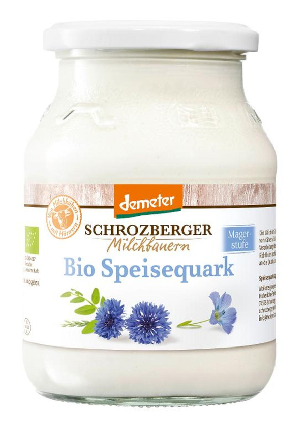 Produktfoto zu Speisequark Magerstufe 500g