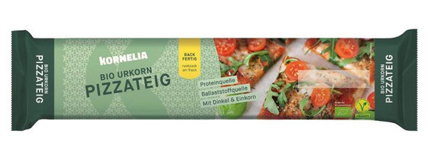 Produktfoto zu Pizzateig Urkorn, gerollt