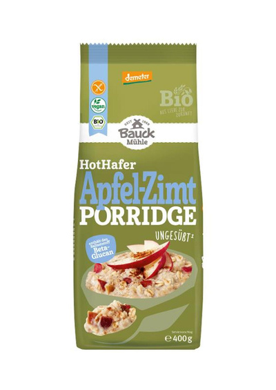 Produktfoto zu HotHafer Apfel-Zimt-Porridge 400g