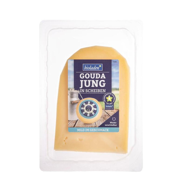 Produktfoto zu Gouda jung  Scheiben 150g