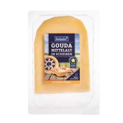Produktfoto zu Gouda mittelalt in Scheiben 150g
