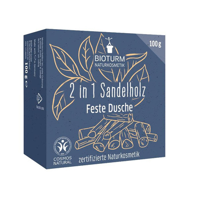 Produktfoto zu Feste Dusche 2-in-1 Sandelholz 100g