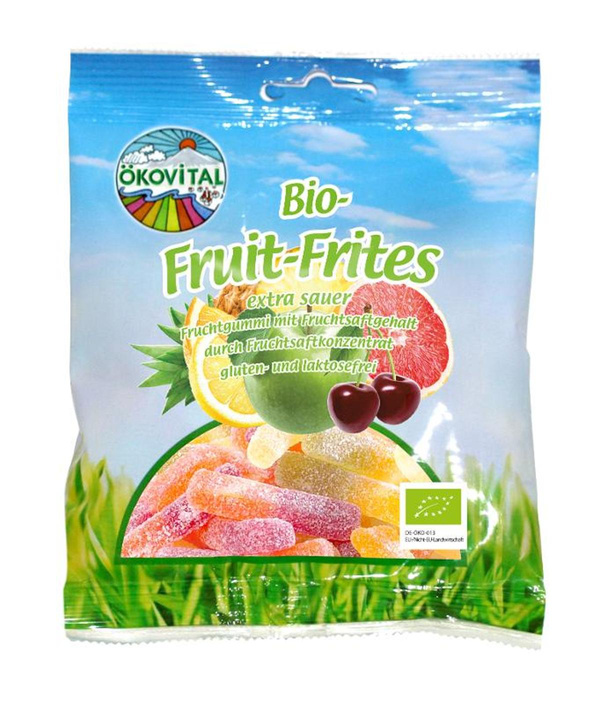 Produktfoto zu Fruit-Frites extra sauer 80g
