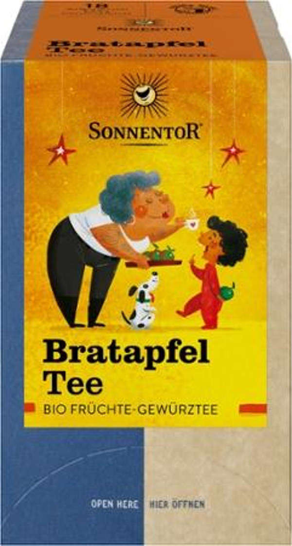 Produktfoto zu Bratapfel Tee 18 Beutel