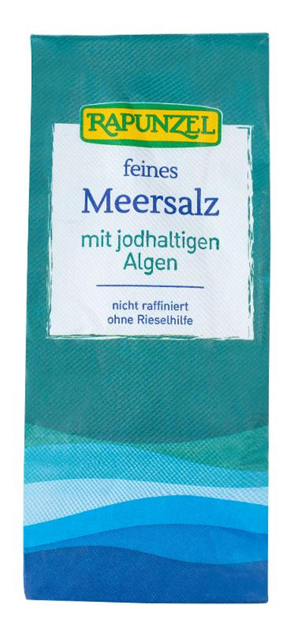 Produktfoto zu Meersalz mit jodierten Algen 500g