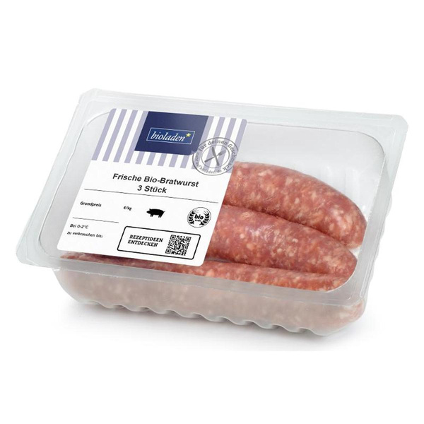 Produktfoto zu Bratwurst frisch 3 Stück ca. 300g