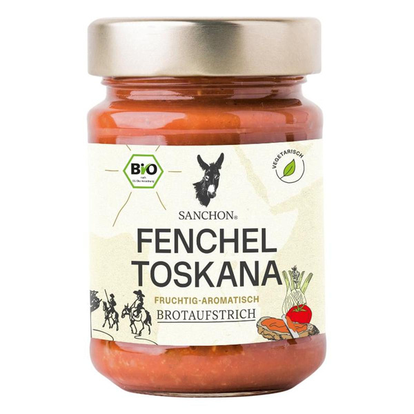Produktfoto zu Brotaufstrich Fenchel Toskana 190g