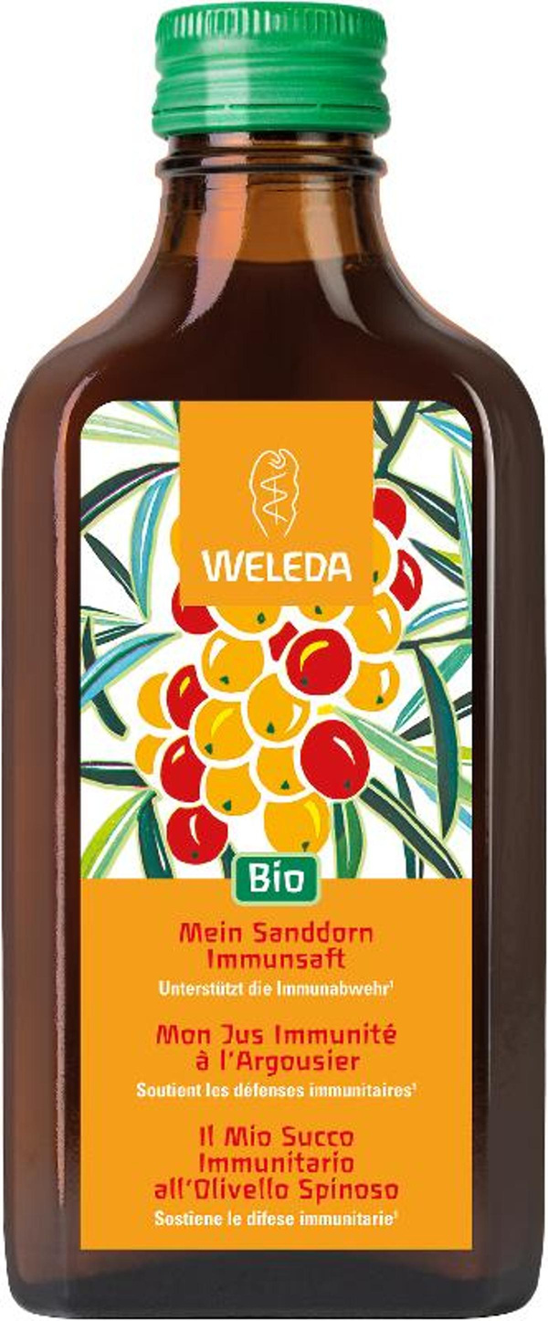Produktfoto zu Sanddorn Immunsaft 200ml