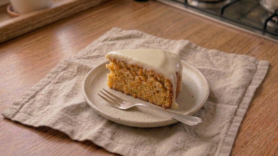 Rezeptbild für Karottenkuchen mit Orangen-Guss