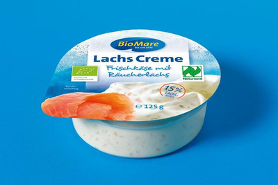 Produktfoto zu Frischcreme mit Räucherlachs 125g