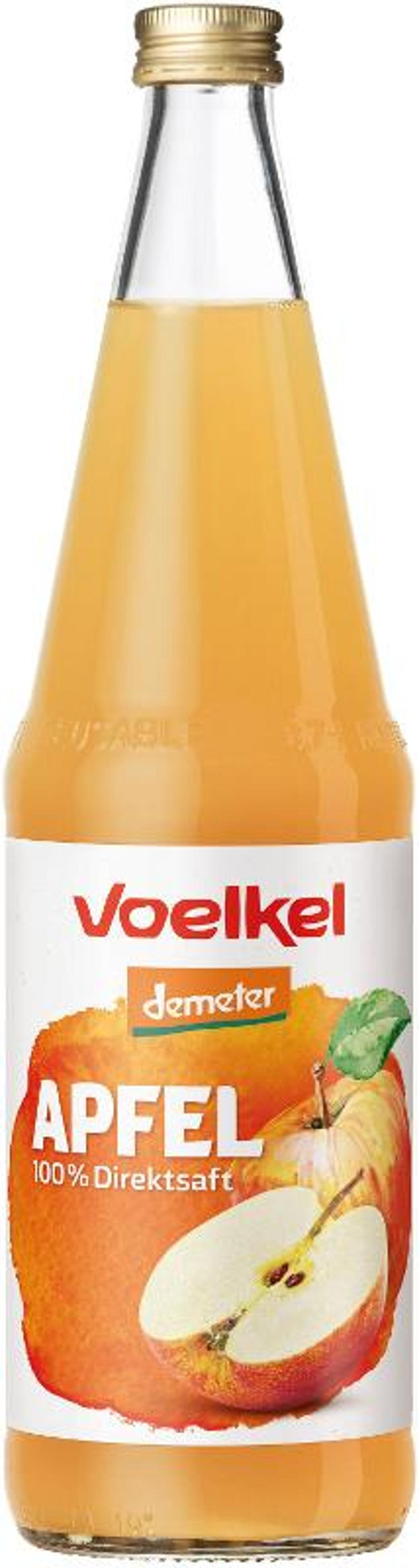 Produktfoto zu Apfelsaft naturtrüb 0,7L