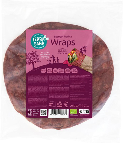 Produktfoto zu Gemüsewrap mit Roter Bete 6 Stück