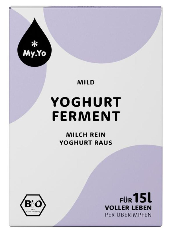 Produktfoto zu Yoghurt Ferment Mild 3 Beutel á 5g