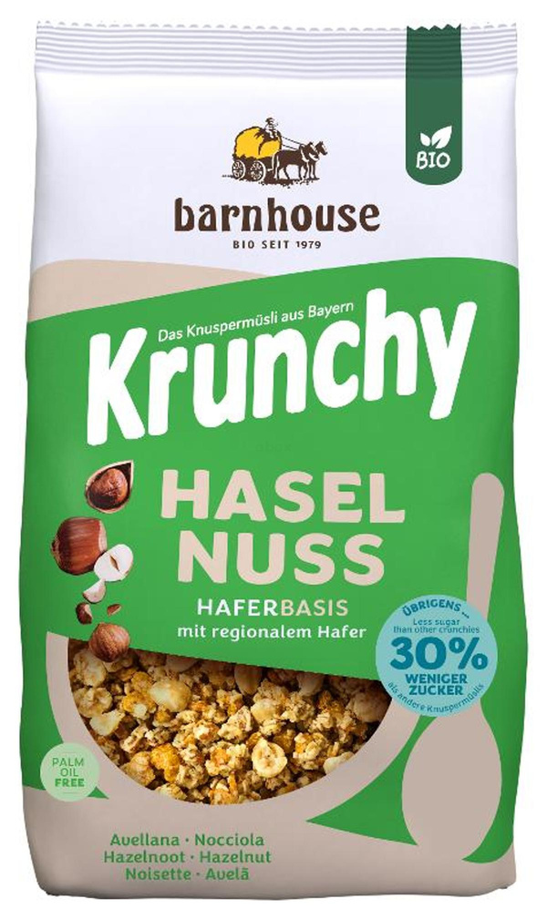 Produktfoto zu Krunchy Nuss zuckerreduziert 500g