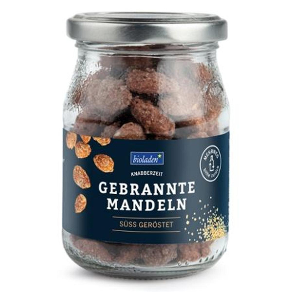 Produktfoto zu gebrannte Mandeln süß geröstet 130g